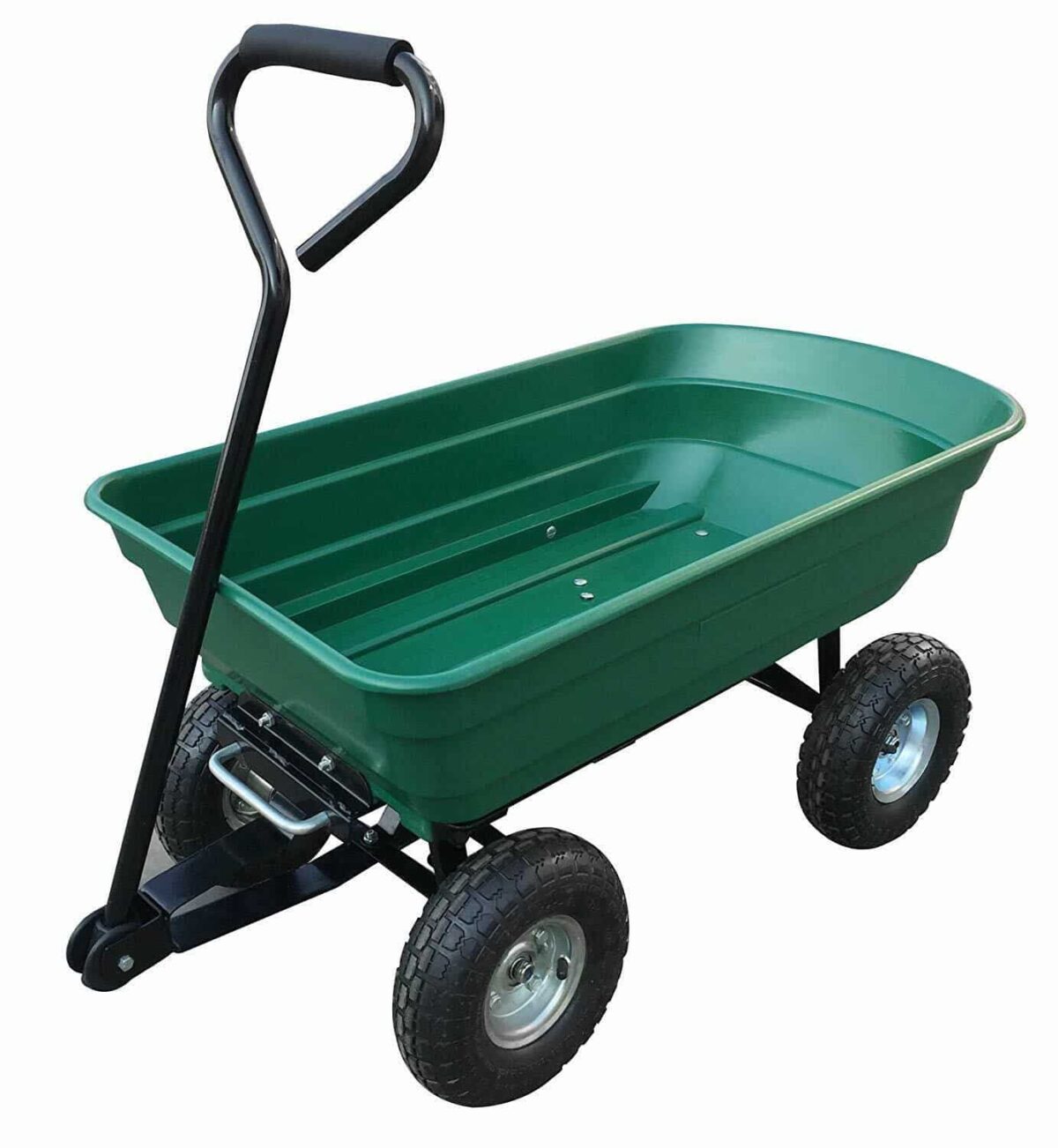 REMOLQUE REMOLQUE PARA HERRAMIENTAS VOLQUETE DE JARDÍN DE MADERA MAX 250 KG 319 AD