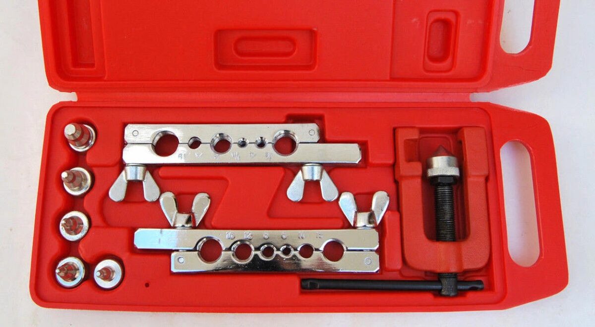 PLEGADORA DE BRIDASEXPANSOR DE TUBOS EXPANSOR DE COBRE TUBO 9 DIÁMETROS 1/4 3/8 1/2 OX