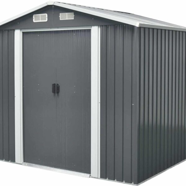 CASA TRASTERO CHAPA CASETA DE JARDÍN PORTAHERRAMIENTAS 575 grande