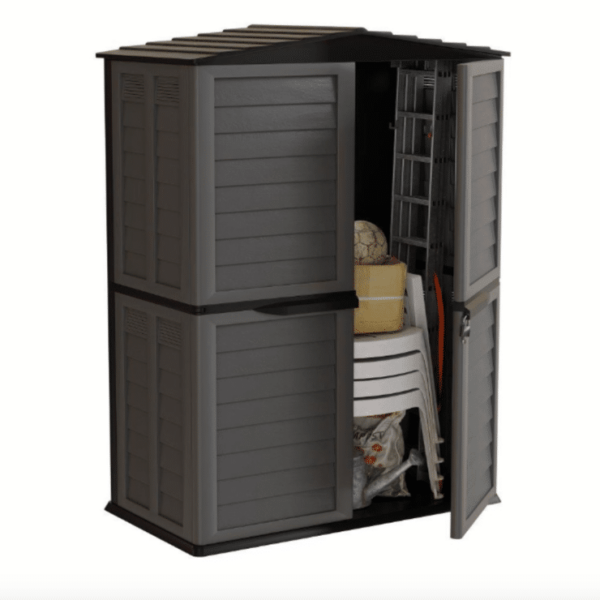 CASETA DE CASA TRASTERO CASETA DE JARDÍN PP PORTAHERRAMIENTAS EXTENSIBLE A+B