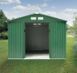 CASETA DE ALMACENAMIENTO DE CHAPA PORTAHERRAMIENTAS DE CHAPA PARA CASETAS DE JARDÍN 736 V