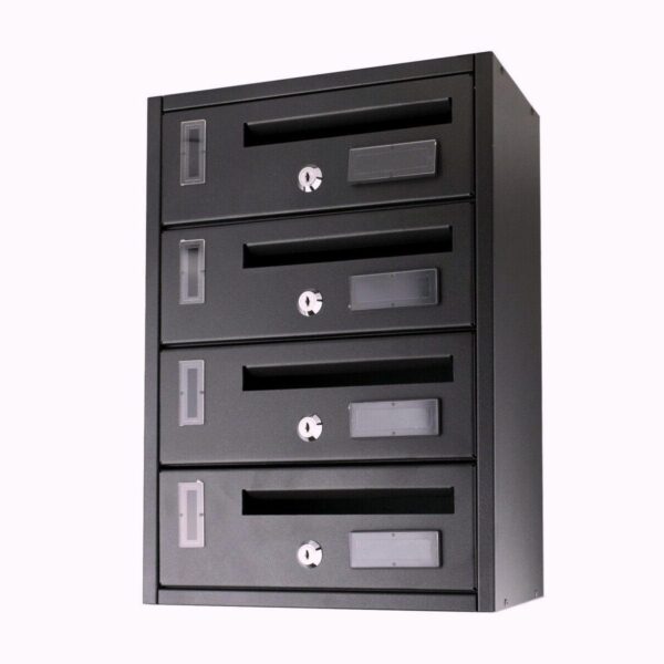 BUZÓN DE CONDOMINIO BUZÓN 4 PLAZAS CASA DE CONDOMINIO