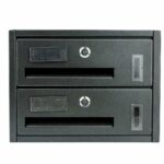 BUZÓN DE CONDOMINIO POSTE 2 PLAZAS BUZÓN CASA 23x18x30cm 735