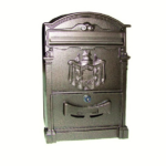 BUZÓN BUZÓN BUZÓN BUZÓN DE ALUMINIO CASA EXTERIOR 26x9xh41cm 572vn