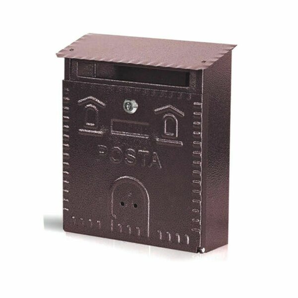 BUZÓN BUZÓN OFICINA DE CORREOS CASA DE HIERRO FORJADO EXTERIOR 23x9xh29cm 319