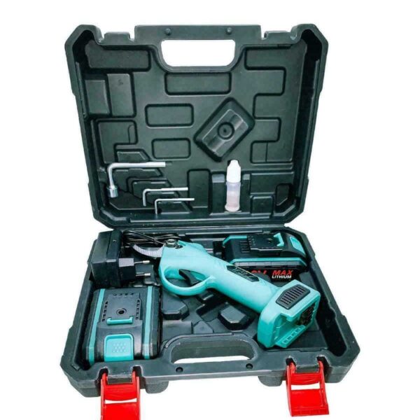 TIJERAS DE PODAR TIJERAS DE PODAR 2 BATERÍAS BATERÍAS DE LITIO 36V CARGADOR DE BATERÍA 420