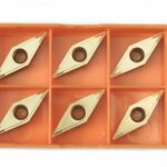 10 PLACAS DE INSERCIÓN DE HERRAMIENTAS DE TORNO INSERTOS DE DIAMANTE PLACAS SVJ LATERALES DE 16 MM