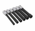 LLAVES DE TUBO TORX HEMBRA LLAVE LARGA E10 E20 IMPACT 1/2" 6 PCS 561xi