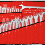 JUEGO DE LLAVES COMBINADAS 25 PIEZAS DE 6 A 32 ACERO AL CROMO VANADIO FIJAS Y ESTRELLA AR