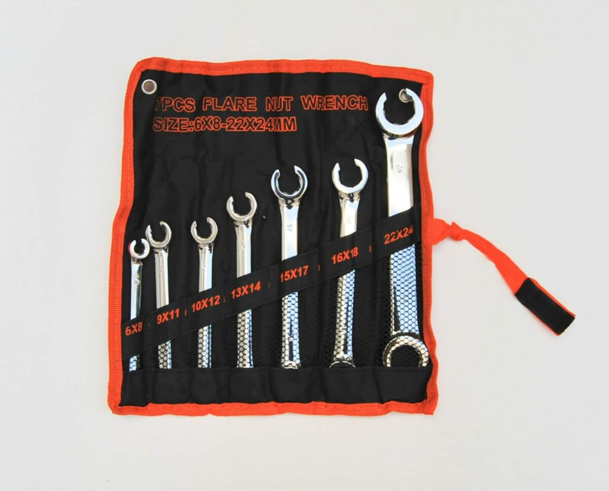 LLAVES HEXAGONALES PARTIDAS MANGUERAS DE FRENO ACCESORIOS DE FRENO 7 PIEZAS DE 6 A 24 C