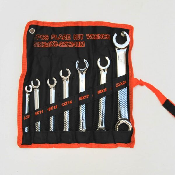 LLAVES HEXAGONALES PARTIDAS MANGUERAS DE FRENO ACCESORIOS DE FRENO 7 PIEZAS DE 6 A 24 C