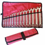 SET SET KIT 14 PIEZAS LLAVES COMBINADAS FIJAS Y FIJAS DE ESTRELLA 8 - 24 CAJA 600