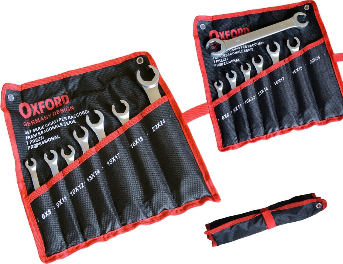 LLAVES HEXAGONALES PARTIDAS MANGUERAS DE FRENO ACCESORIOS DE FRENO 7 PIEZAS DE 6 A 24 257