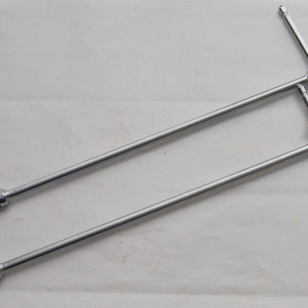 JUEGO DE LLAVES EN T ARTICULADAS LARGAS PARA VASOS CUADRADOS DE 3/8" Y 1/4"