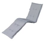 COJÍN PARA TUMBONA CON VOLANTE CON CORDONES GRIS 190x55 cm 605V