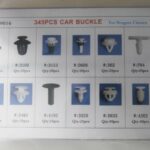 REMACHES TORNILLOS DE FIJACIÓN 345 PIEZAS PANELES DE CARROCERÍA PEUGEOT CITROEN 296BA
