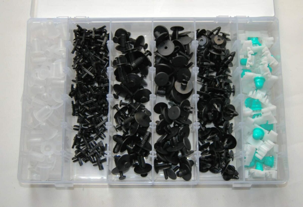 21351 CLIPS DE FIJACIÓN 290 PIEZAS CARROCERÍA PANELES DE PARACHOQUES REMACHES PLÁSTICO 664