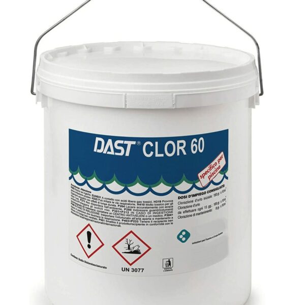 CLORO RÁPIDO GRANULAR EN POLVO DICLORO TRATAMIENTO RÁPIDO AGUA DE PISCINA DE CHOQUE 25kg 602