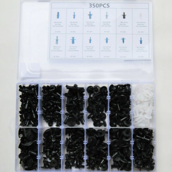 ACCESORIOS CLIP 350 PIEZAS TOPES DE PARACHOQUES DE CARROCERÍA PANELES DE PUERTA BMW VW TOYOTA 871