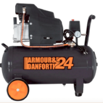 COMPRESOR DE AIRE 24 LITROS LT 8 BAR 2.0 HP 115 PSI ACEITE LUBRICADO 379AD