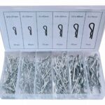 PASADOR DE CHAVETA DE SEGURIDAD PASADORES DE RETENCIÓN ANILLOS DE BLOQUEO 150 PIEZAS CLIPS PASADOR DE CHAVETA 271s