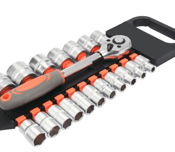 Juego de llaves de vaso de trinquete reversibles 1/2" 19 piezas 8 32 mm 921to