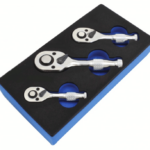 SET 3 PIEZAS MINI TRINQUETES ENANOS 1/2" 3/8" 1/4" TRINQUETE NANO 72 DIENTES 72S sa