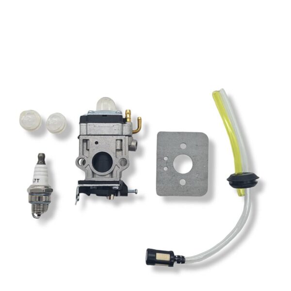 KIT CARBURADOR TUBOS FILTRANTES BUJÍAS CORTACÉSPED SCOPPIO43 50 CC