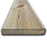 PAVIMENTO DE EXTERIOR TARIMA TABLÓN DE MADERA 1,9x9,6x240 cm IMPREGNADO
