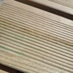 PAVIMENTO DE EXTERIOR TARIMA TABLÓN DE MADERA 2,7x14,5x300 cm IMPREGNADO