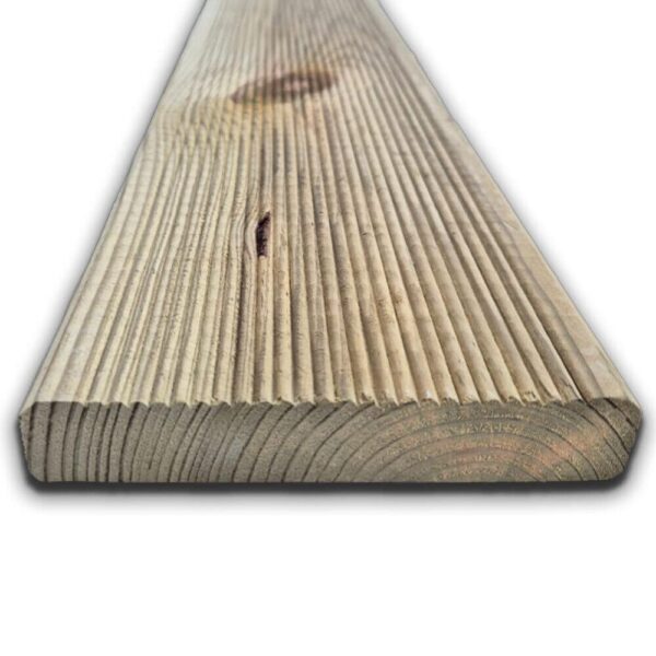 PAVIMENTO DE EXTERIOR TARIMA TABLÓN DE MADERA 2,7x14,5x300 cm IMPREGNADO