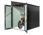 COBERTIZO DE CASA COBERTIZO JARDÍN ALMACENAMIENTO EN CHAPA BICICLETAS MOTOCICLETA BICICLETA 170v