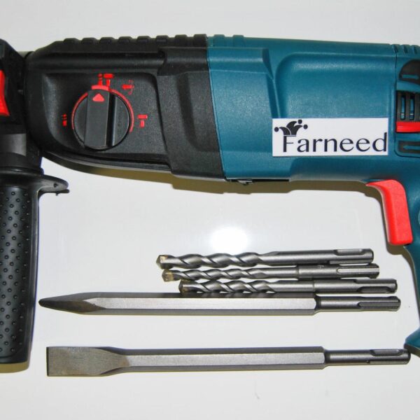 MARTILLO DE DEMOLICIÓN MARTILLO 26MM 3IN1 800W TALADRO PROFESIONAL 829 OX