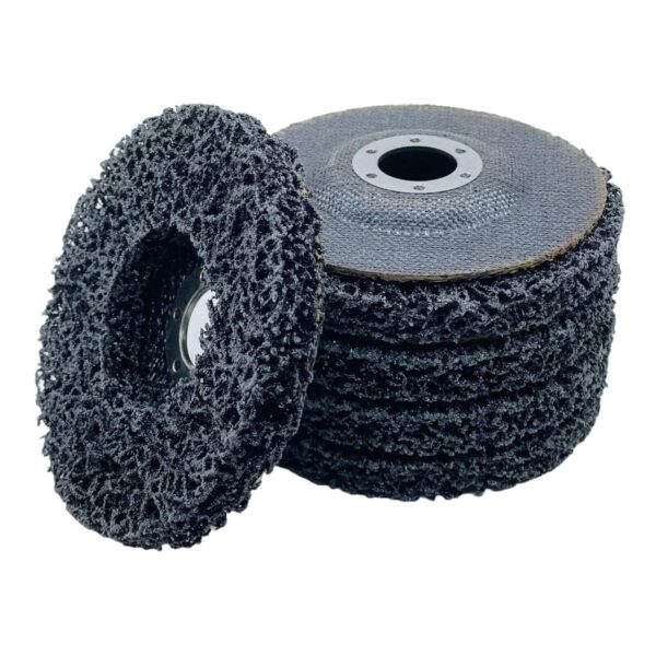 KIT 5 DISCOS DISCOS 115 MM AMOLADORA FLEX LIMPIEZA ACERO HIERRO ÓXIDO 012x