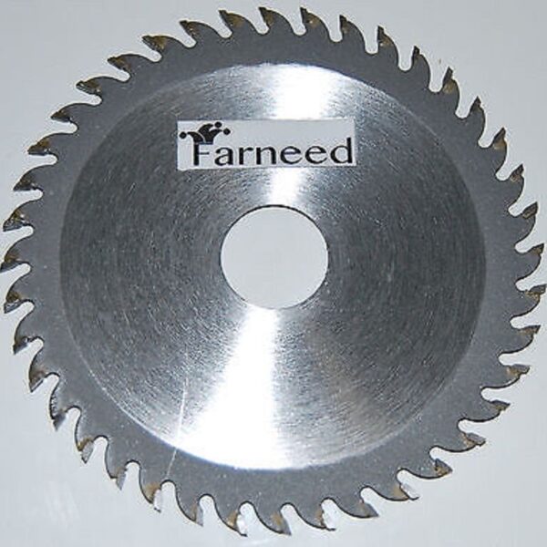 DISCO DE CORTE DE MADERA 180 mm ACERO DE TUNGSTENO 40 DIENTES PARA PVC FLEXIBLE