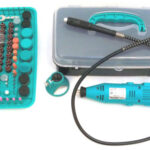 MINI TALADRO HERRAMIENTA ROTATIVA EJE FLEXIBLE 217 ACCESORIOS DRIMEL 180 W c061