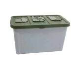 Cubo de basura Ecotris Cubo de basura de plástico 115 lt Residuos 207
