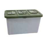 Cubo de basura Ecotris Cubo de basura de plástico 115 lt Residuos 207