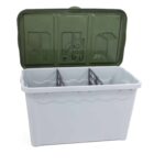 Cubo de basura Ecotris Cubo de basura de plástico 115 lt Residuos 207
