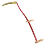 HOJA DE HOZ HENO 60 cm EJE 150cm HIERBA DOBLE MANGO GUADAÑAS ALCYONE 342li