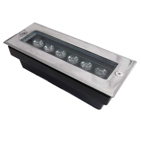 APLIQUE LED LUZ DE PASO 6W RECTANGULAR IP65 LUZ CÁLIDA EXTERIOR 582