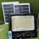 FARO DELANTERO LED SMD DE 1600W CON 2 PANELES SOLARES IP67 MANDO A DISTANCIA TWELUSCULAR 993ry