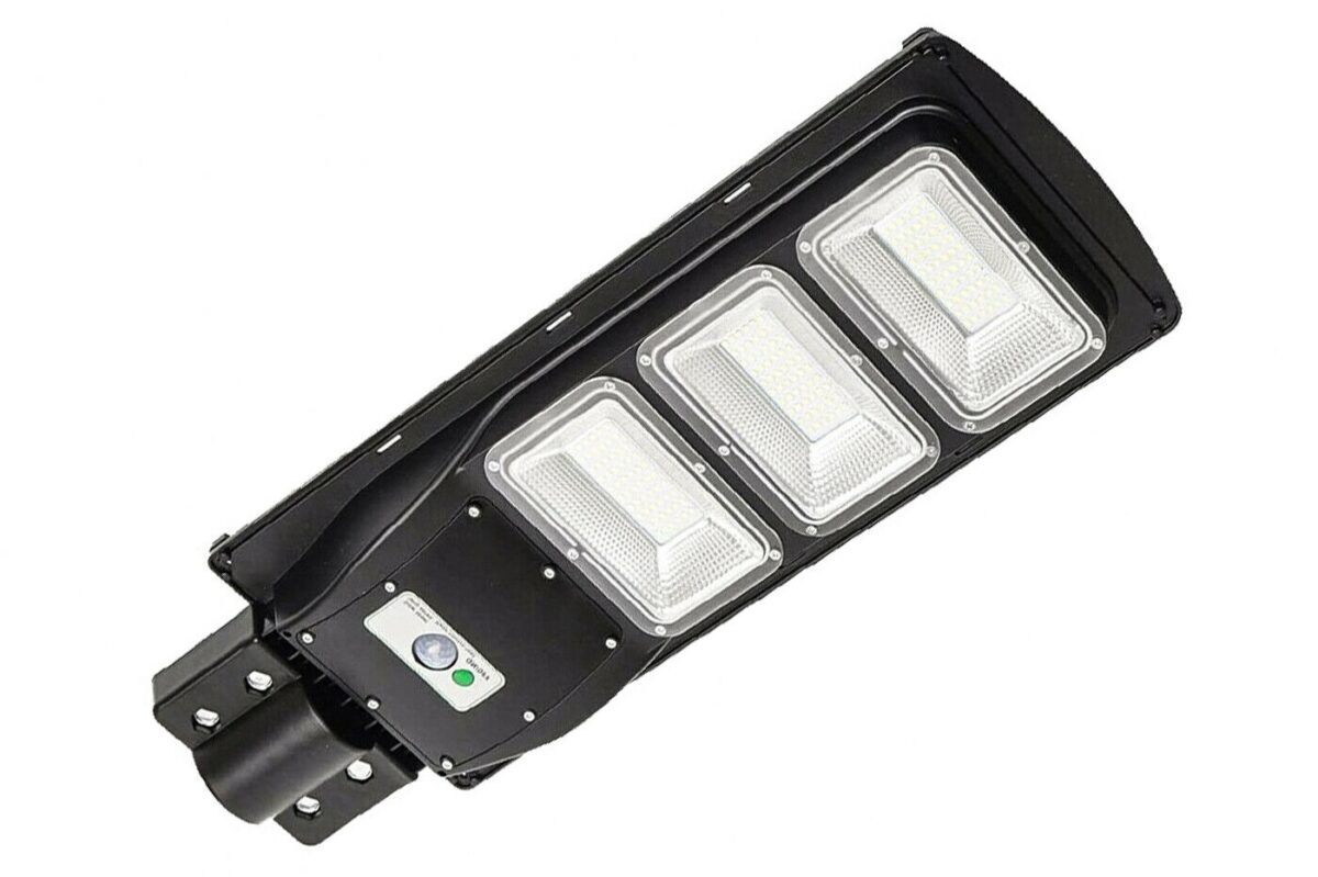 23033 FAROLA LED FOTOVOLTAICA PANEL SOLAR MANDO A DISTANCIA 120W