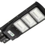 FAROLA LED FOTOVOLTAICA PANEL SOLAR MANDO A DISTANCIA 120W