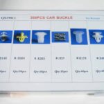 CLIPS DE FIJACIÓN 300 PIEZAS CARROCERÍA PANELES DE PARACHOQUES REMACHES PLÁSTICO RENAULT 701