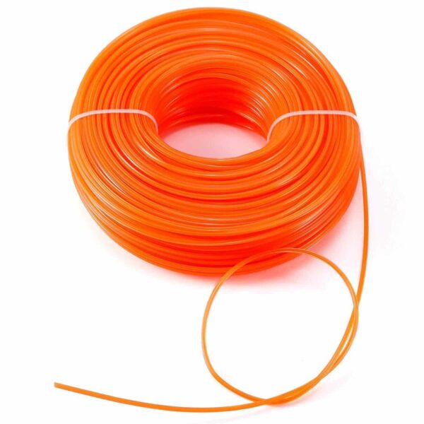 LÍNEA PARA DESBROZADORA CUADRADA CARRETE DE 3,5 MM CORTACÉSPED 10 MT CABLE MADEJA 208