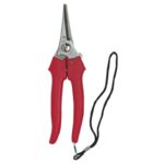 TIJERAS PARA UVAS DE 19 CM HOJA DE ACERO INOXIDABLE TIJERAS CORTADORAS DE UVA au