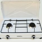 ESTUFA ESMALTADA ESTUFA 2 QUEMADORES FUEGO COCINA DE CAMPING GAS LPG 315 CÓMO
