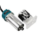 KIT FRESADORA VERTICAL CON MESA DE CORTE DE PANTÓGRAFO 800W 6 8 MM