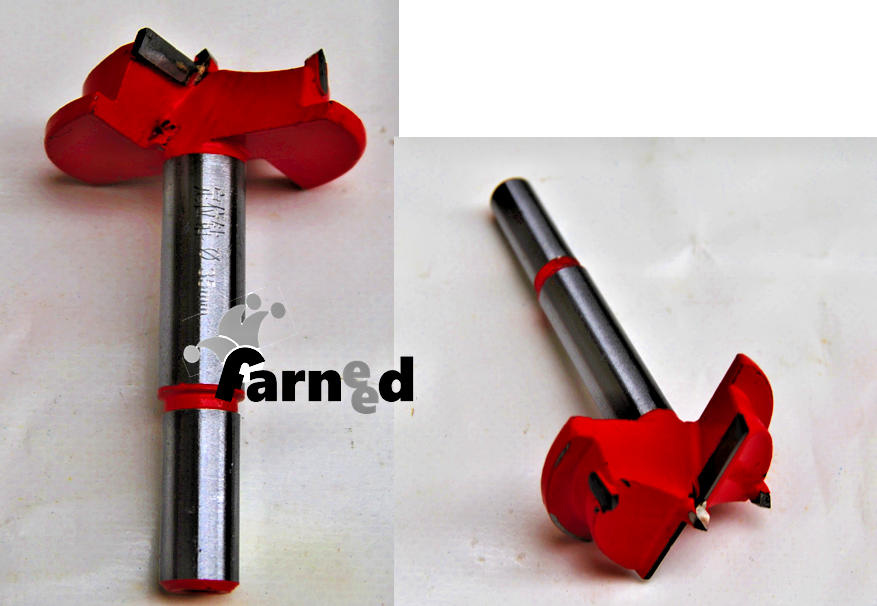 21875 CORTADOR DE BISAGRAS BISAGRAS PERFORACIÓN ACERO MUEBLES CORTADORES DE CARPINTERÍA 35 mm 437 C